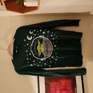 Grogu mandalorian the child christmas starwars ugly christmas sweater